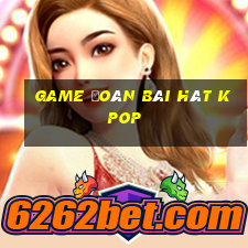 game đoán bài hát kpop