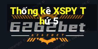 Thống kê XSPY Thứ 5