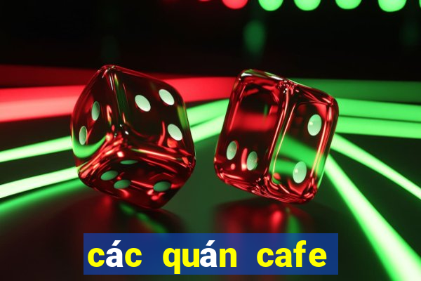 các quán cafe bệt ở sài gòn