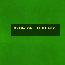 kích thước xí bệt