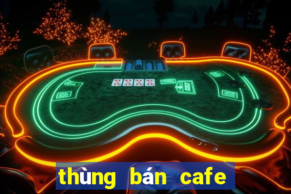 thùng bán cafe xe máy