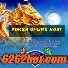 poker online host