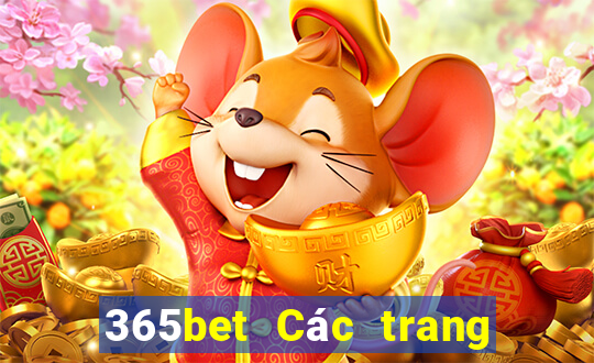 365bet Các trang web mới nhất