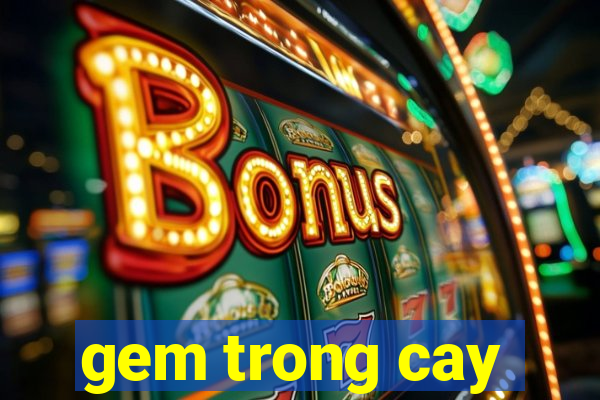 gem trong cay