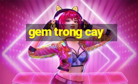 gem trong cay