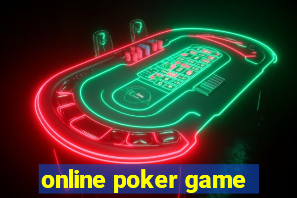 online poker game