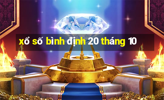 xổ số bình định 20 tháng 10