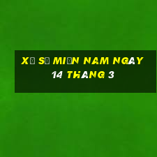 xổ số miền nam ngày 14 tháng 3