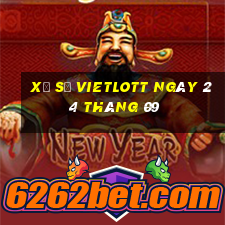 xổ số vietlott ngày 24 tháng 09