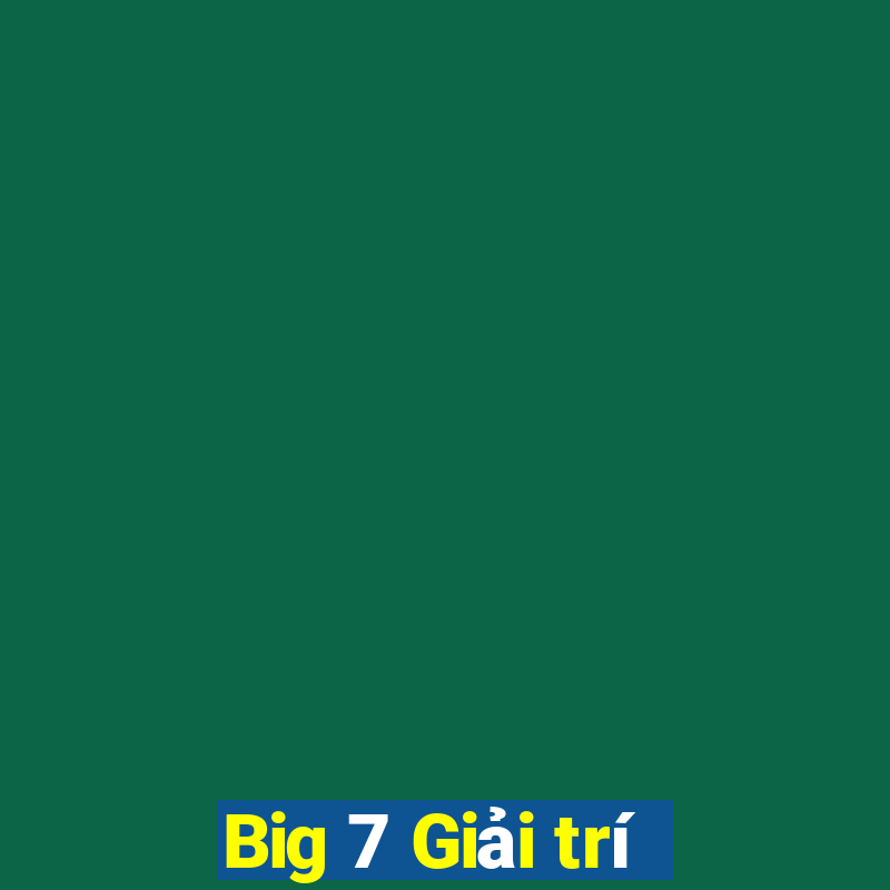 Big 7 Giải trí