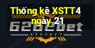 Thống kê XSTT4 ngày 21