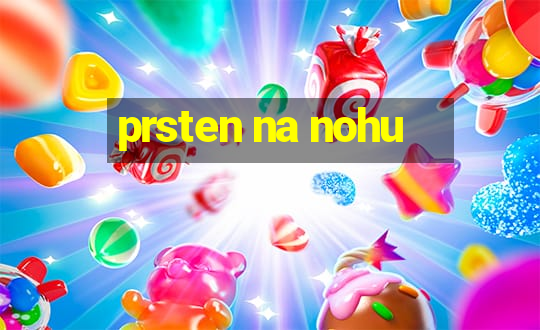 prsten na nohu