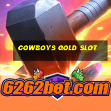 cowboys gold slot