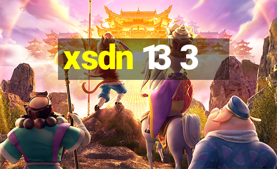 xsdn 13 3