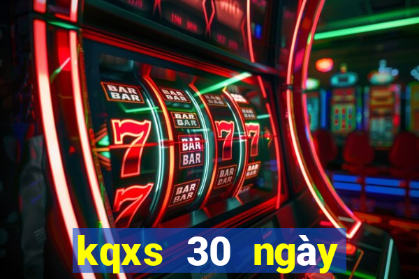 kqxs 30 ngày gần nhất