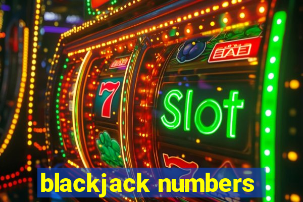 blackjack numbers