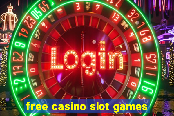 free casino slot games