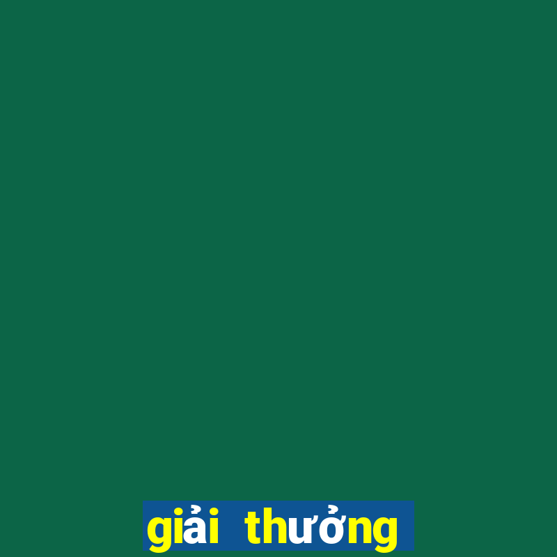 giải thưởng xổ số miền trung