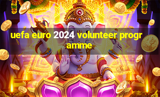 uefa euro 2024 volunteer programme