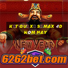 Kết quả xổ số max 4d hôm nay