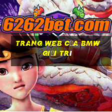 Trang web của BMW giải trí