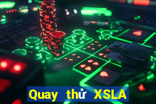 Quay thử XSLA ngày 25