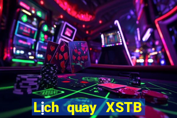 Lịch quay XSTB ngày 26