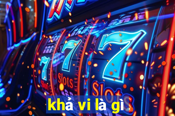 khả vi là gì