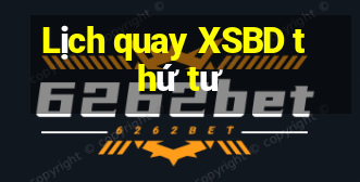 Lịch quay XSBD thứ tư