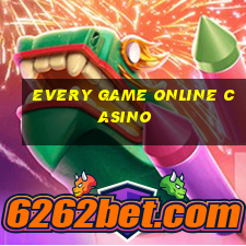 every game online casino