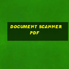 document scanner pdf