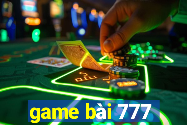 game bài 777