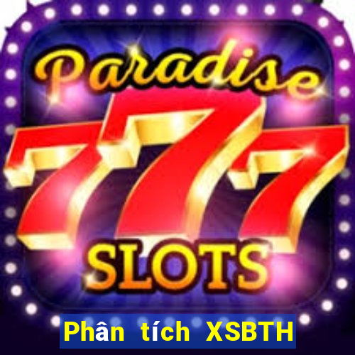 Phân tích XSBTH thứ hai