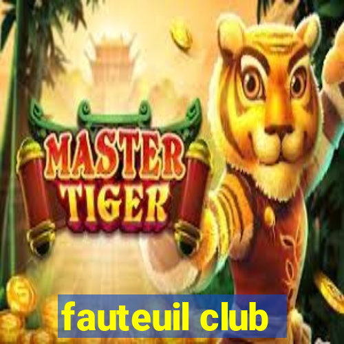 fauteuil club