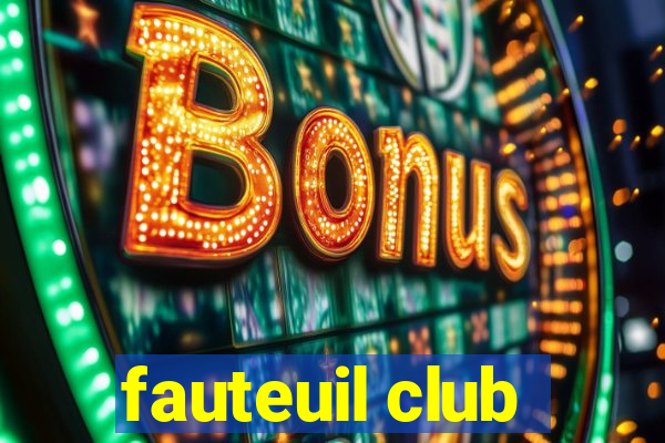 fauteuil club