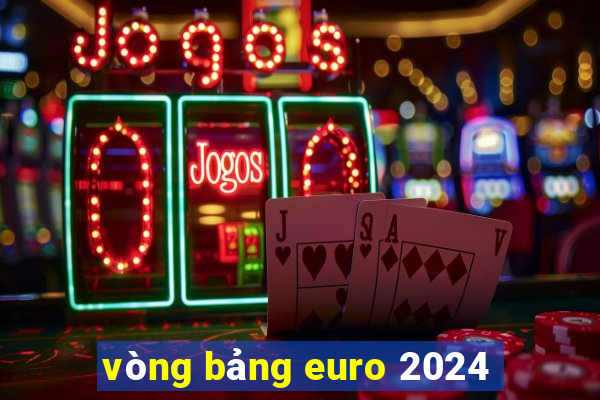 vòng bảng euro 2024