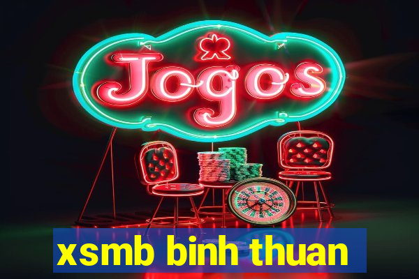 xsmb binh thuan