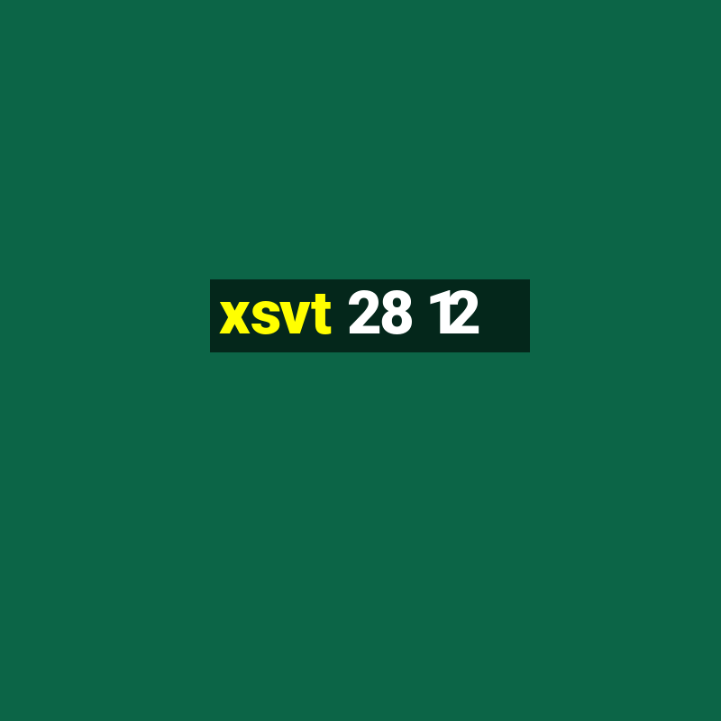 xsvt 28 12