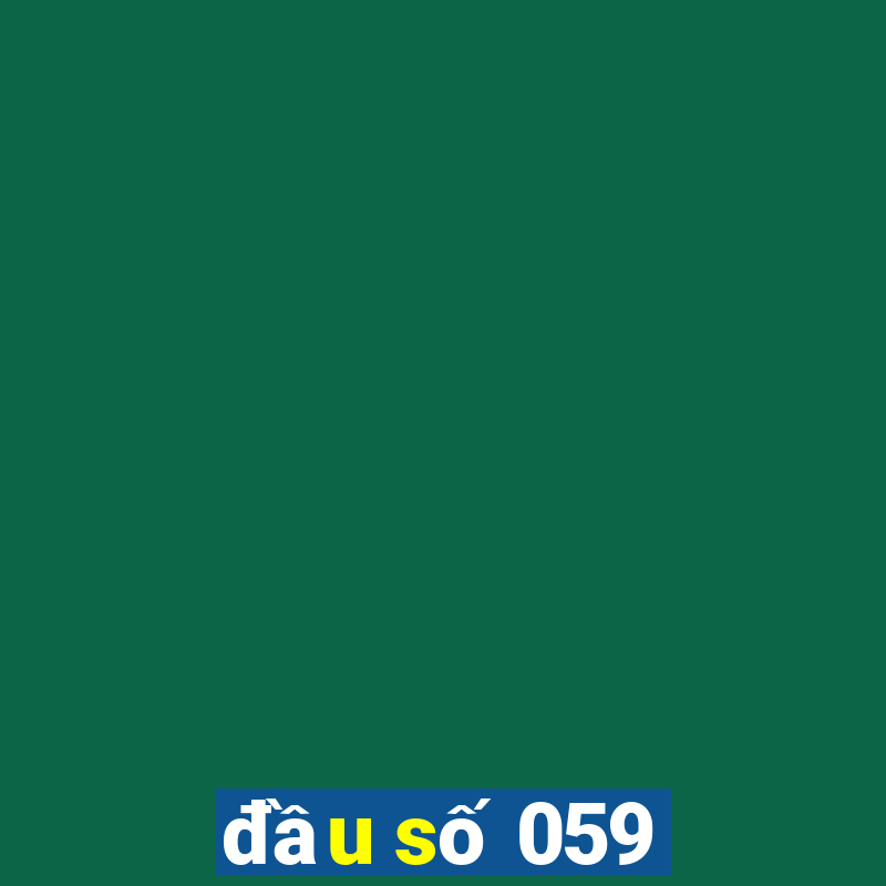 đầu số 059