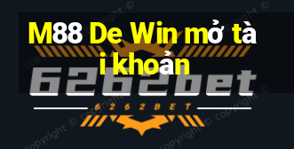 M88 De Win mở tài khoản