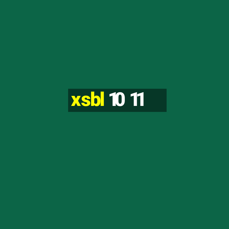 xsbl 10 11