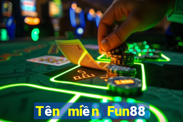 Tên miền Fun88 xổ số