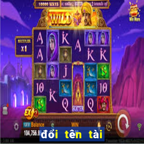 đổi tên tài khoản win 10