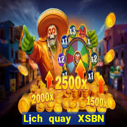 Lịch quay XSBN Thứ 6