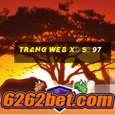 Trang web xổ số 97