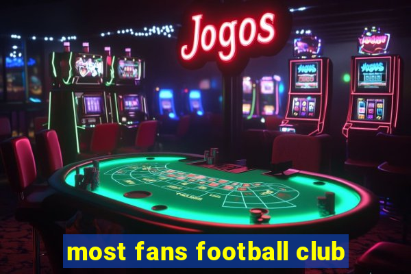 most fans football club