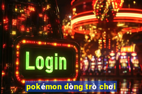 pokémon dòng trò chơi