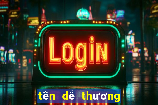 tên dễ thương cho game