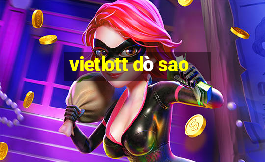 vietlott dò sao