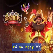 xổ số ngày 27 tháng 8 năm 2024